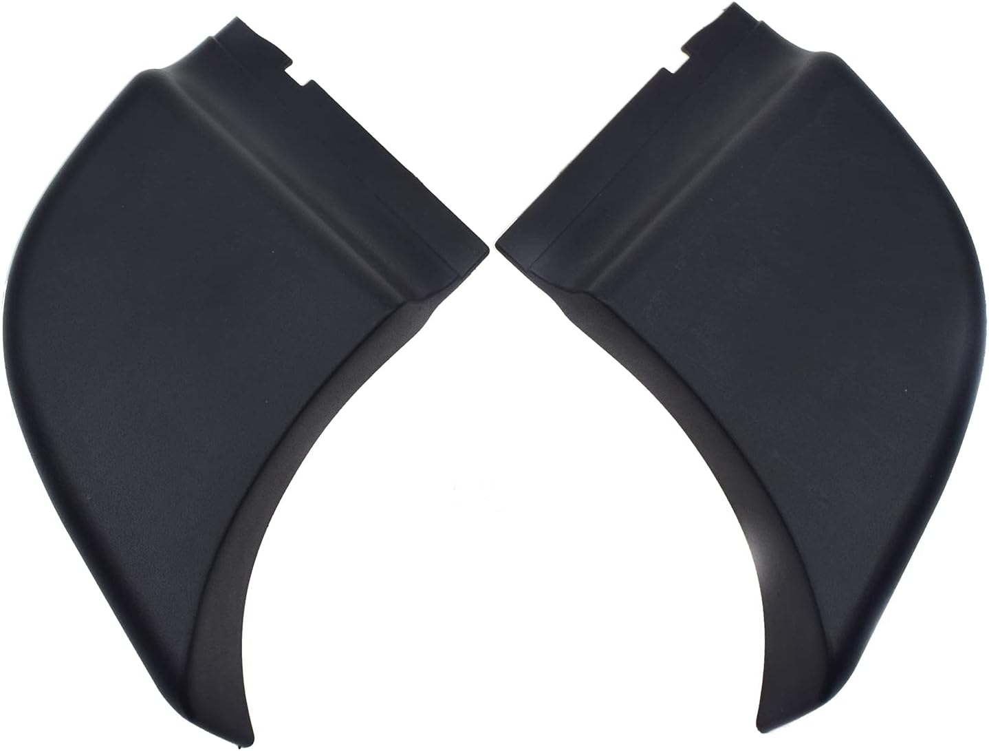 Rear Left & Right Bumper End Plate Corner Cap Trim Pair For Toyota Hilux 2004-2015