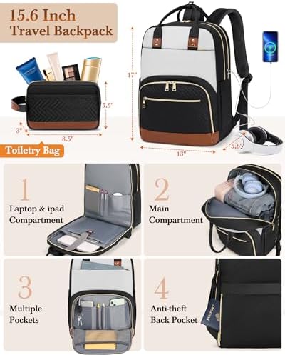 RAINSMORE Carry On Luggage with wheels, Softside Suitcases Set 3 Piece — 사진 5