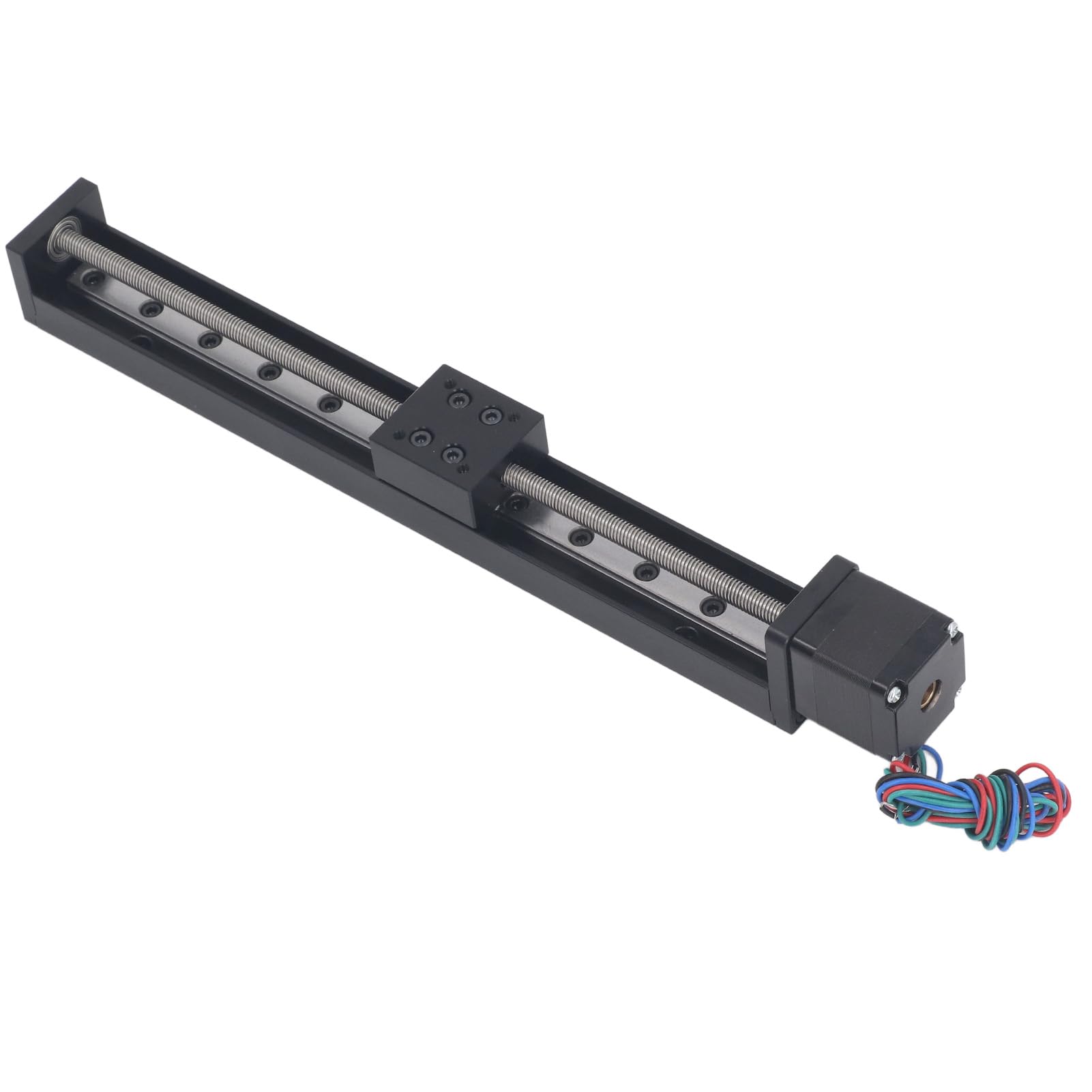 Sxhlseller Attuatore di Movimento Lineare Stabile Robusta Guida Lineare con Tavolo Scorrevole CNC da 200 Mm di Corsa per Misurazioni di Precisione di Laboratorio Ottico