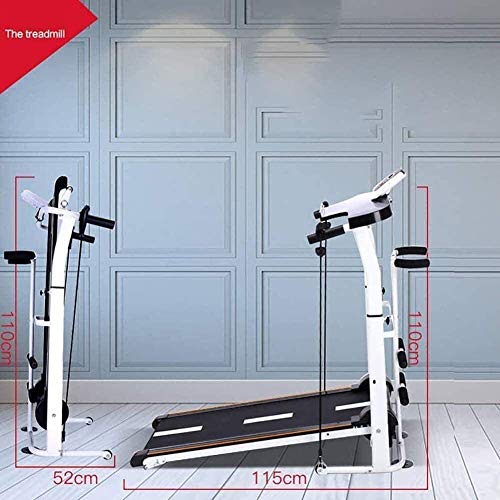 Caminadora plegable multifunción para fitness 150kg miniatura 3