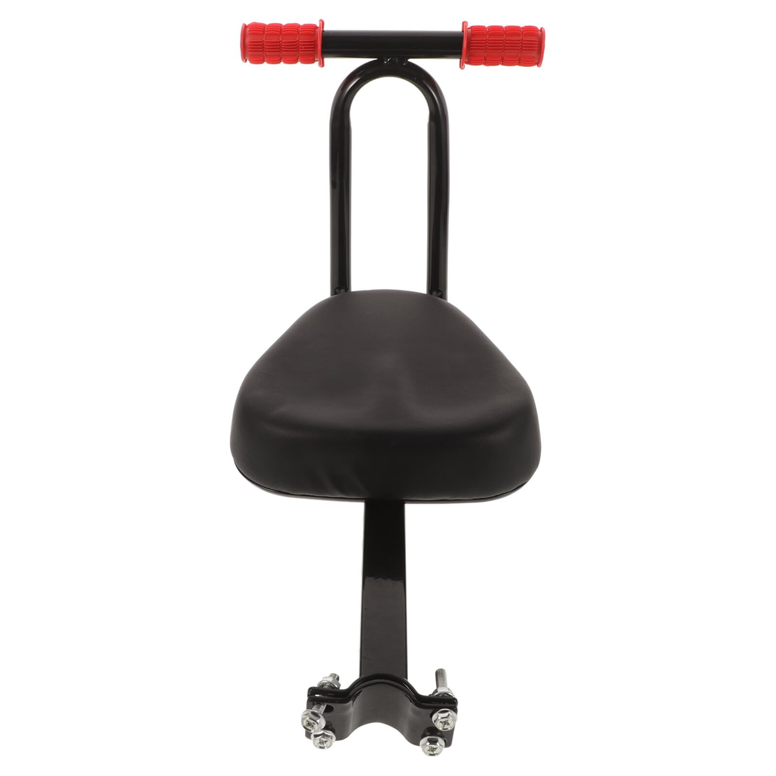 Seggiolino per Bicicletta per Bambini Design Ergonomico e Struttura in Metallo, Sedile Stabile e Versatile Adatto per Bici Elettrica e Mountain Bike, per Genitori Attivi