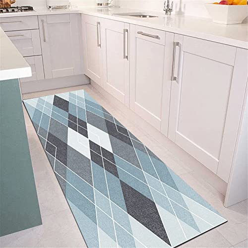LIHY Moderne Simple Tapis Coureur Antidérapant Couloir Cuisine Tapis Largeur 60cm/ 70cm/ 80cm/ 90cm/ 100cm/ 120cm Disponible, Tapis Longueur Réglable (Color : A, Size : 80x100cm)