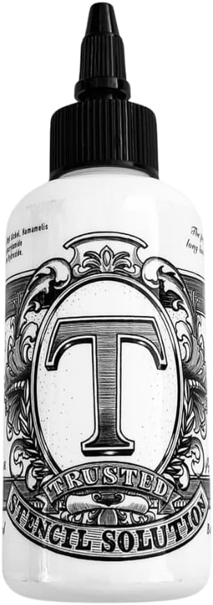 Tattoo Stencil Gel - Premium Tattoo Transfer Gel for Artists - USA Standard Stencil Stuff for Lining, Shading, Tribal, and Blending - Professional Transfer Solution for Precise Designs