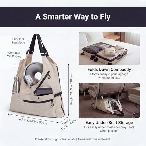 Image of 2-in-1 Convertible Travel Vest with Pockets for Men & Women | Avoid Carry-On Fees | Wearable Luggage | Vest Bag