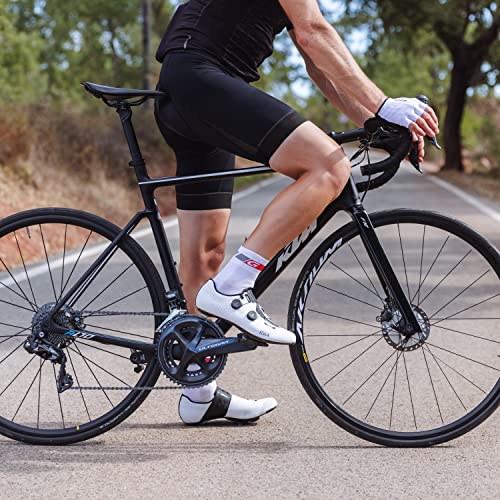 Image of GripGrab Classic Regular Cut Summer Cycling Socks Single & Multipack Coolmax Bicycle Socks for Spinning Indoor Biking