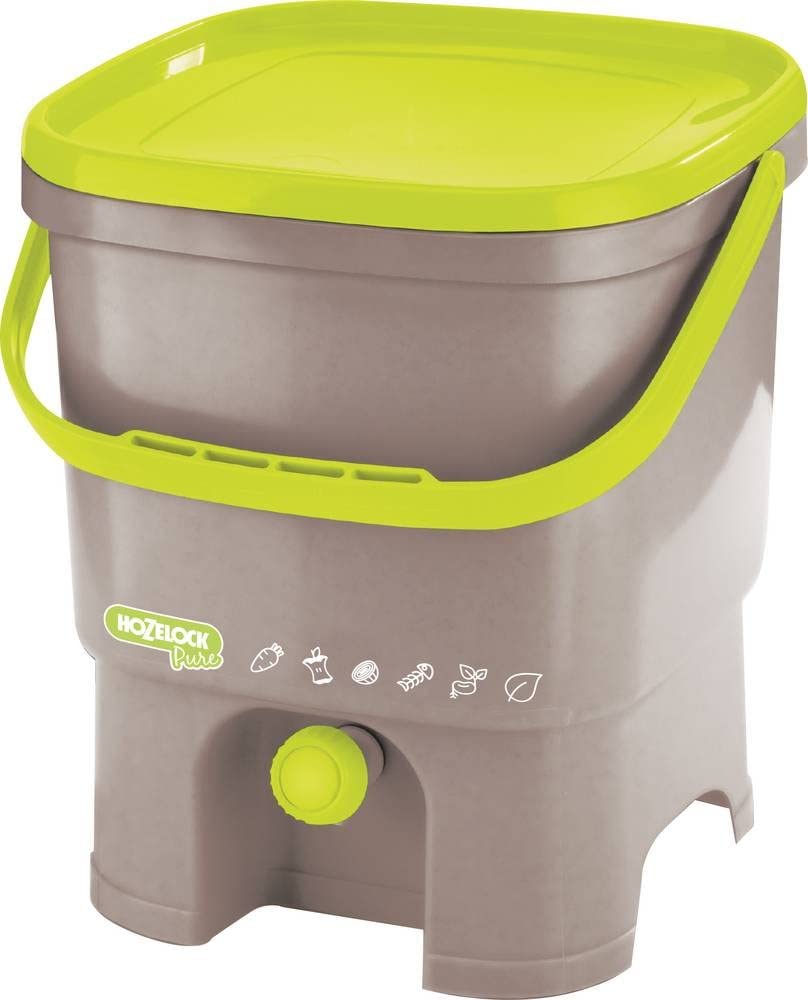 Hozelock Compostador 16 litros + 1 kg de activador Bokashi, Standard