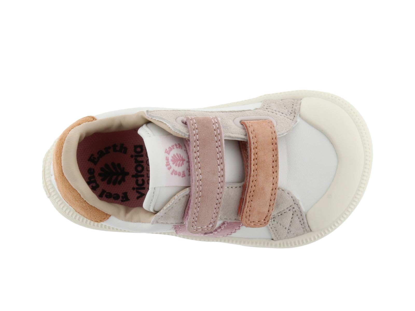 victoria Zapatillas Unisex Oliver Barefoot Efecto Piel & Piezas Serraje & Tiras Adherentes 1356103 para Niños