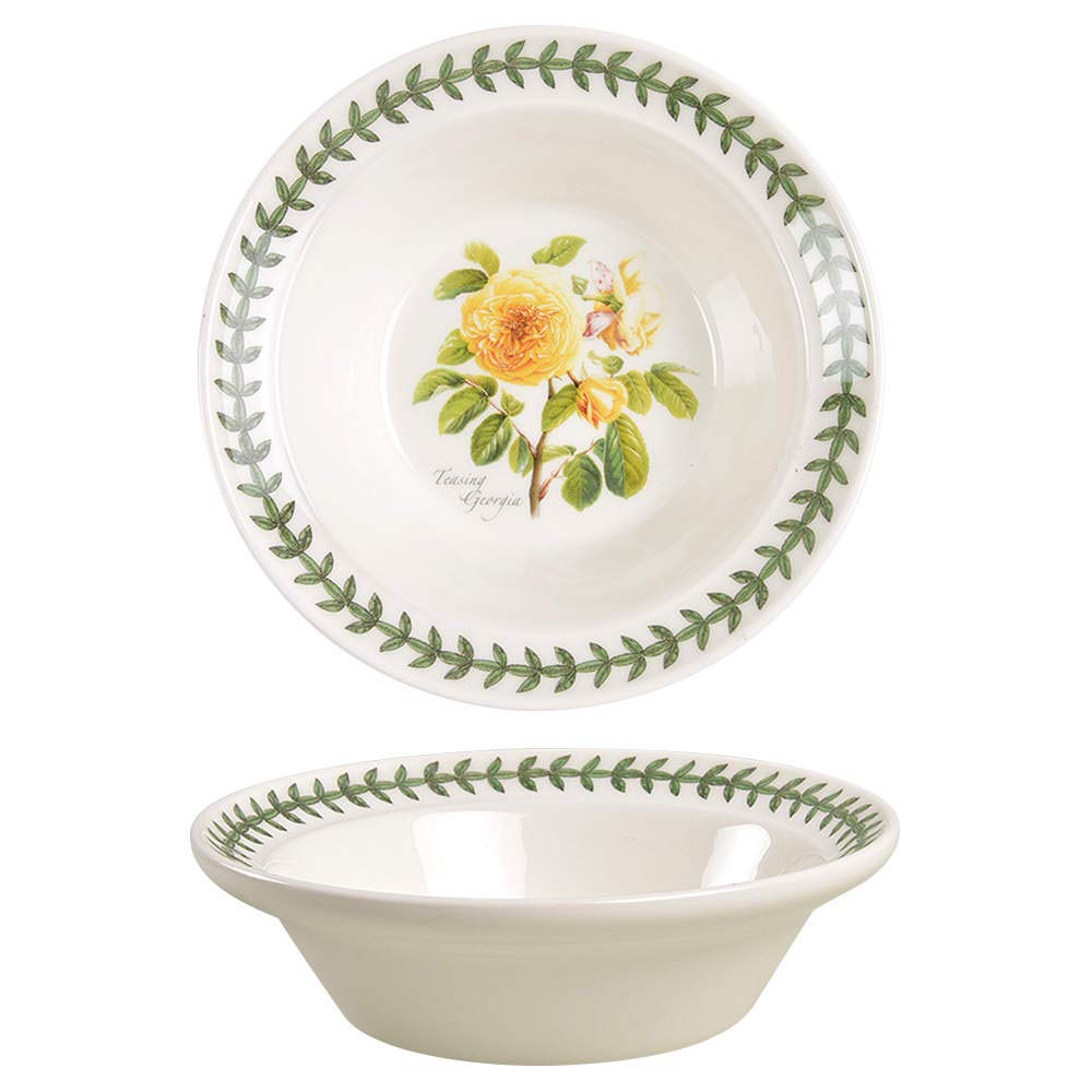 Portmeirion Botanic Roses Oatmeal Bowl-Teasing Georgia