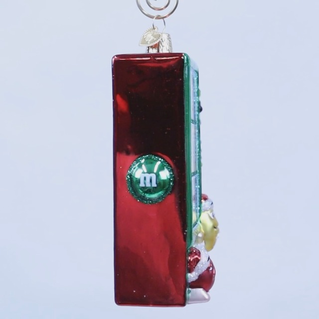 Amazon.com: Old World Christmas M&M'S Vending Machine Glass Blown