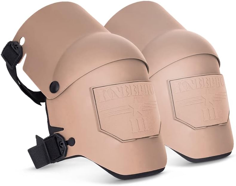 Sellstrom Ultra Flex III KneePro Knee Pads: Triple-Layer Foam Cushioning, Hinged Design, Heavy-Duty Shell for Construction, Roofing, Gardening