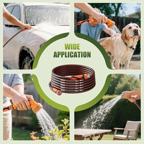 50FT Heavy Duty 5/8 Inch Garden Hose  - image 8