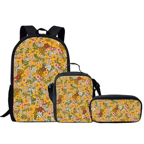 Sac d'école mixte avec motif cheval - Sac de rangement et cartable scolaire confortable