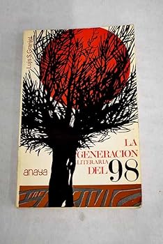 Paperback La generación literaria del noventa y ocho [Spanish] Book