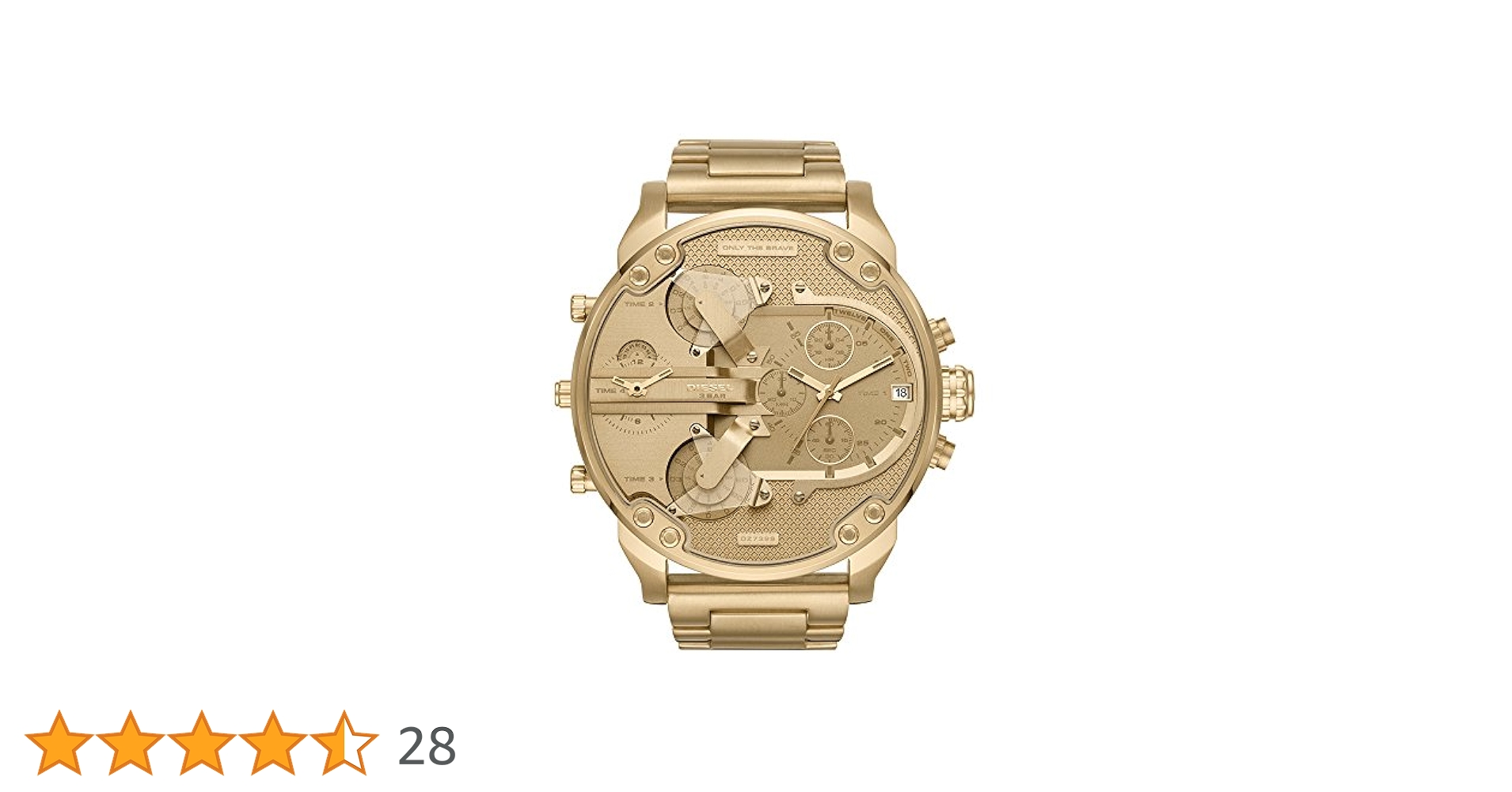 動作品 DIESEL メンズ 時計 ミスターダディ DZ7399 【美品】着用少 Amazon.co.jp: Diesel メンズ Mr. Daddy 2.0 - DZ7399 One Size