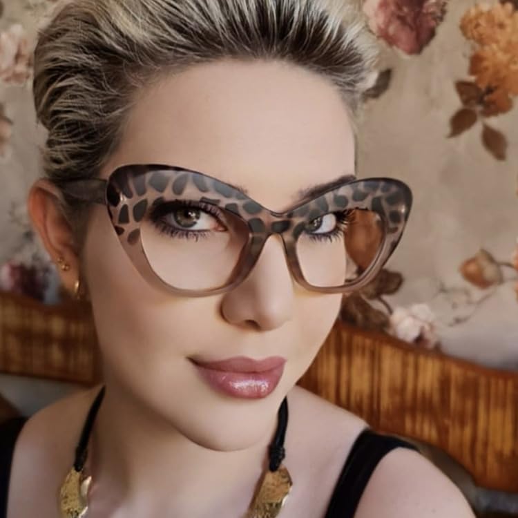 Miniatura 7 de REAVEE Paquete de 3 lentes de lectura de gran tamaño para mujer, bloqueo de luz azul, elegante marco grueso y grande, bisagra de resorte, tortuga