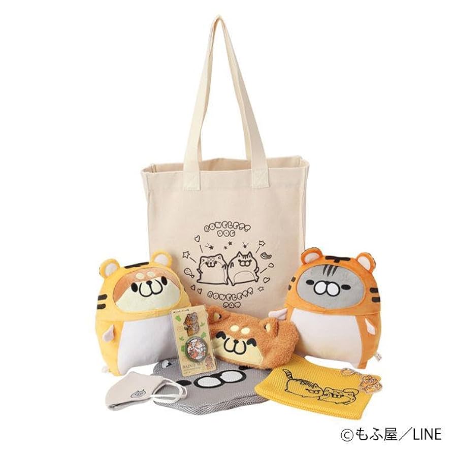 ボンレス犬とボンレス猫　福袋　ハッピーバック　ぬいぐるみ　鏡餅　きぐるみ ボンレス犬とボンレス猫 福袋 ハッピーバック ぬいぐるみ 鏡餅