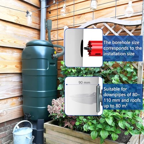 Système de collecte d'eau durable et résistant pour cuve de jardin - 7