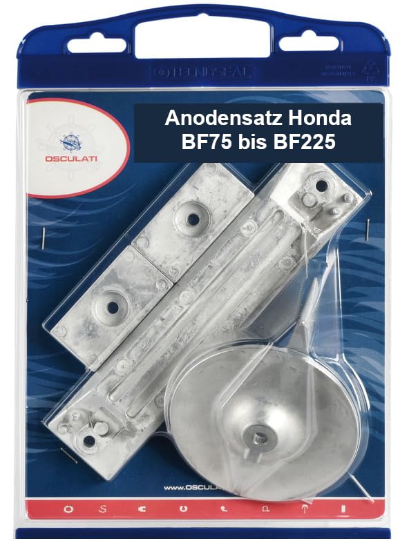Honda Set di anodi fuoribordo BF75-BF225 | Zinco, Alluminio e Magnesio | Osculati - disponibile su SA