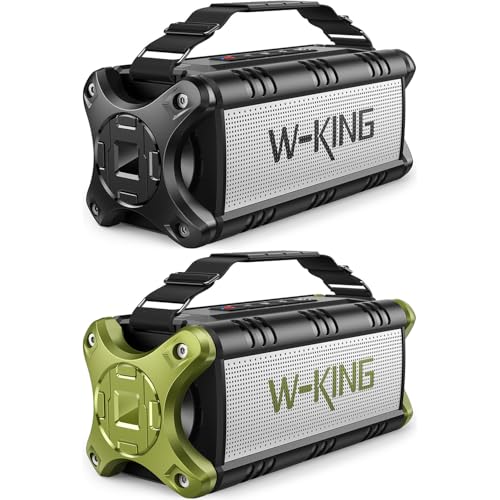 Amazon.com: W-KING Bluetooth Speaker, 50W Powerful Bluetooth