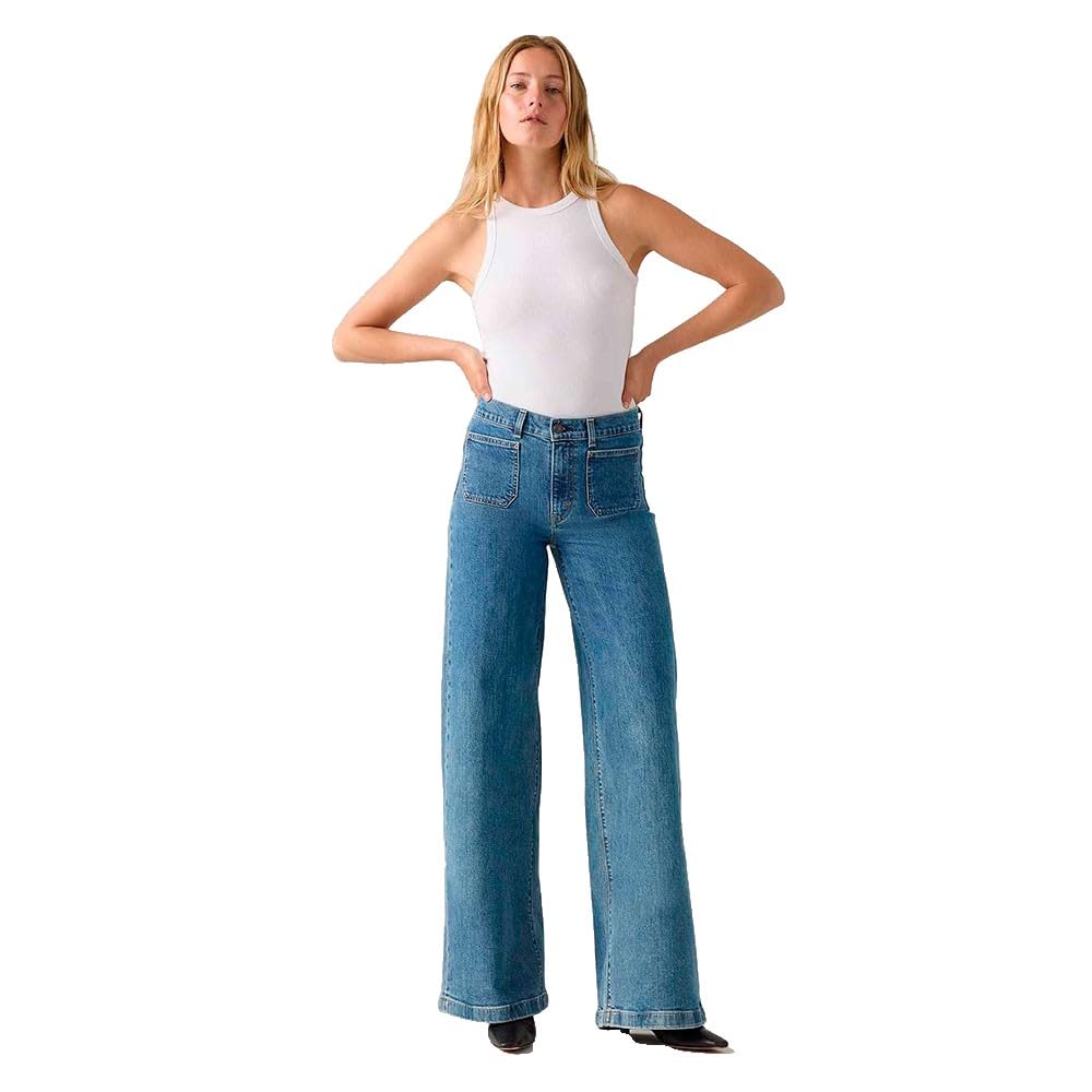 Levi's - 728 Tailored HR Wide Leg, Jeans Donna