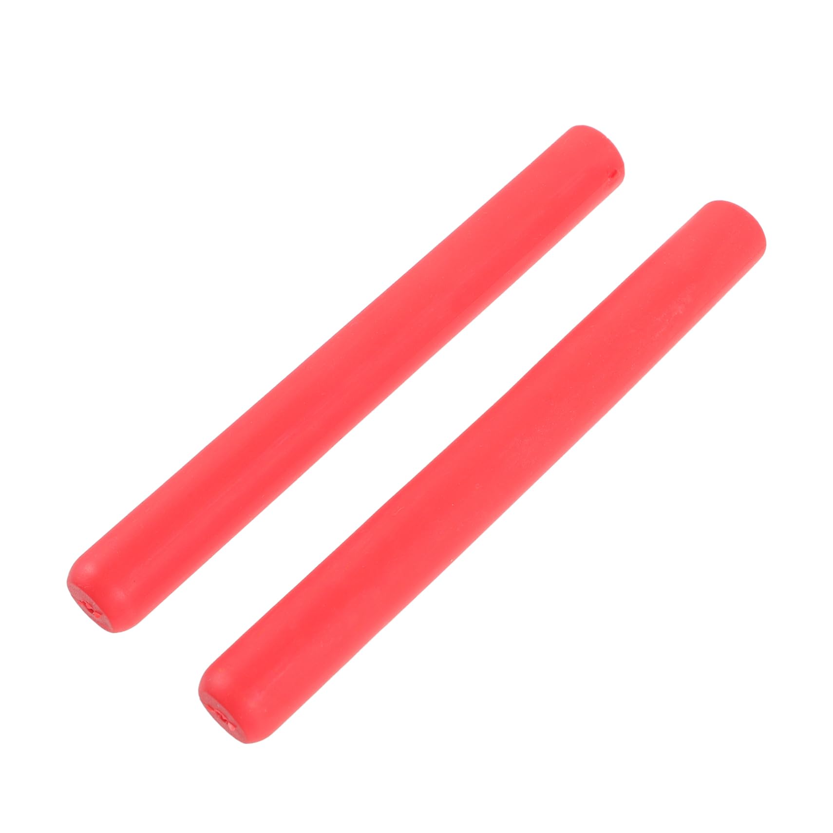 Holibanna 2Pcs Silicone Drumstick Covers for Silent Practice Durable Mute Drum Stick Protectors Lightweight Convenient Drumstick Tips for Drumming for Practice Pads