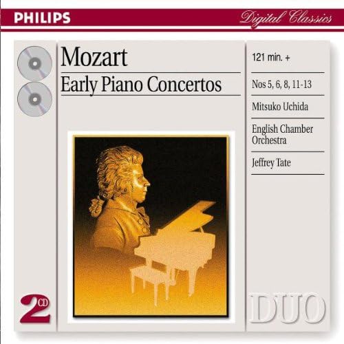 Mozart, Uchida, Tate, Eso Piano Concertos 5, 6, 8, 11, 12 & 13
