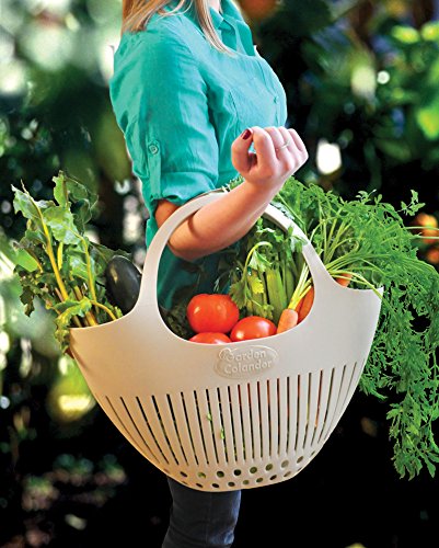 Hutzler Garden Colander, Green, Large - Thumbnail 2