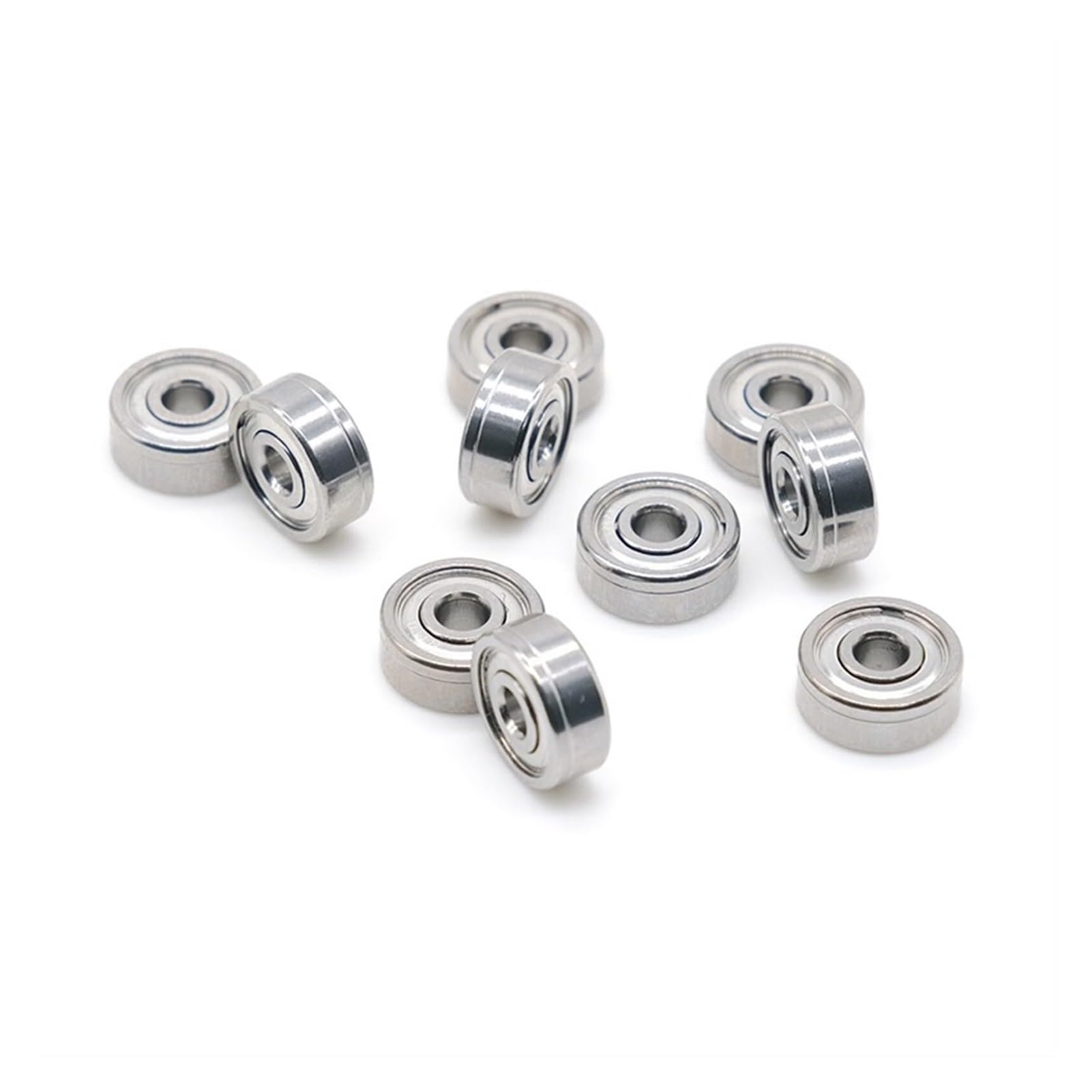 Bearings, 10PCS SMR103ZZ Bearing 3 * 10 4 mm ABEC-7 Stainless Steel Ball Bearings Shielded SMR103Z SMR103 Z ZZ