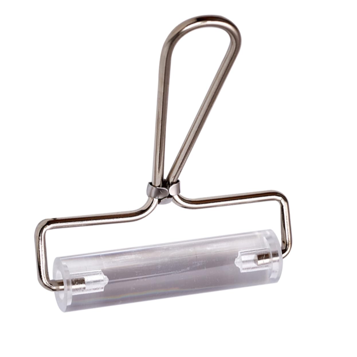 NUOBESTY 3stücke Transparenter -knetroller Mit Metallgriff Druckroller Für Polymer-knete Bastelwerkzeug Für Modellierung Stempeln Und Prägen Langlebig Und Komfortabel Anwendung