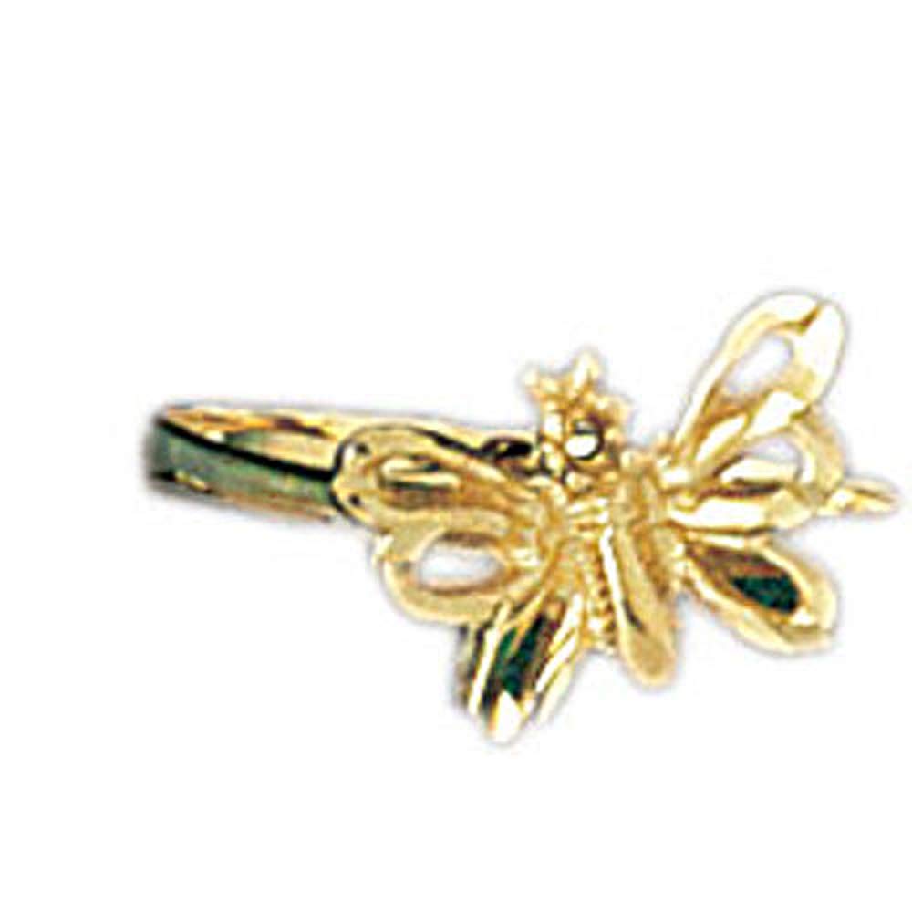 Ring ObsessionJewels Obsession Butterfly Rings | 14K Yellow Gold Butterfly Ring - Made in USA