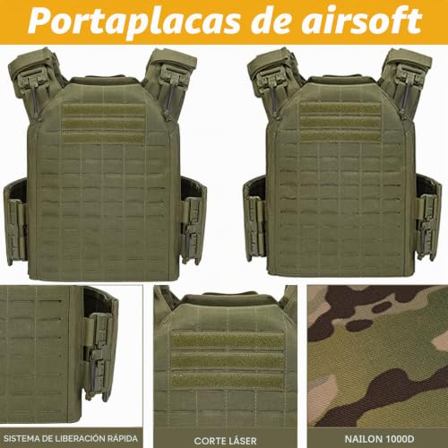 Chaleco de Nylon 1000D EMERSONGEARS Resistente a la Abrasión para Alta Competición 4