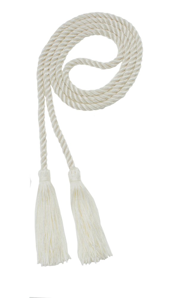 Tassel Depot Graduation Honor Cord - Natural - Every School Color Available - Made In Usa