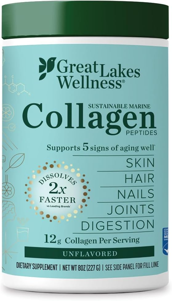 Great Lakes Gelatin, Collagen Hydrolysate, Kosher, 16 oz. 2