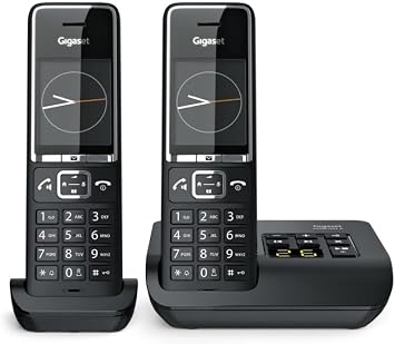 Cordless Gigaset Comfort 550A Duo Cordless Black