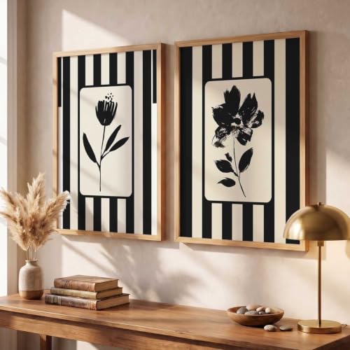 Image of kotart Decorative Modern Wall Art Home Decor Painting With Frame For Living Room Bed Room Hotel Wall Decor Digital Reprint Set of 2 (14X20 inch)