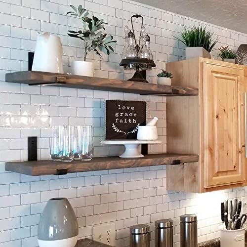 LONGKING White Subway Tiles Peel and Stick Backsplash, Stick on Tiles Kitchen Backsplash (Pack of 10, Thicker Design)