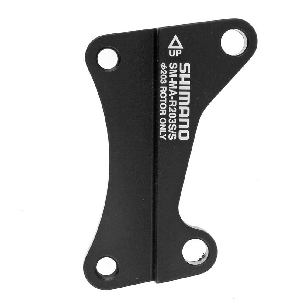 Shimano SM-MA-R203S/S adapter hamulca tarczowego 203 mm tylne koło czarne 2016 adapter do tarczy hamulcowej