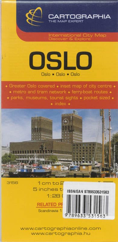Plano Cartographia Oslo (Planos De Ciudades)