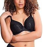 Sculptresse Damen by Panache Women's Plus-Size Roxie Bra Plunge-BH, Schwarz, 75K