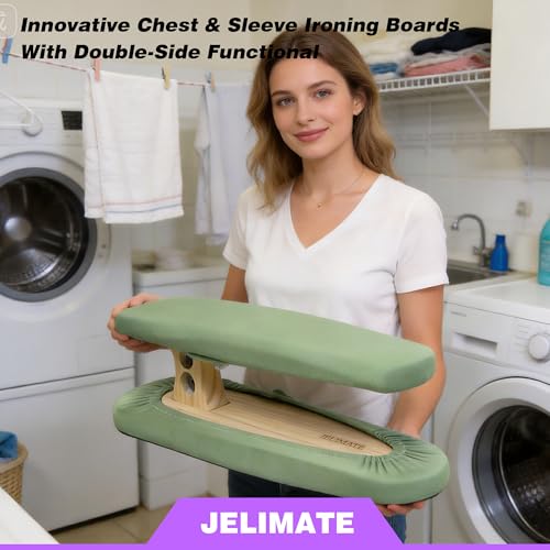 JELIMATE Padded Pants & Sleeve Ironing Boards, Green by JELIMATE - Used condition - Image 4