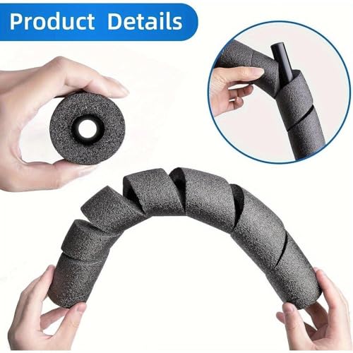 Fundas de espuma para tuberías: evite la congelación de mangueras exteriores con este pack de 4 7