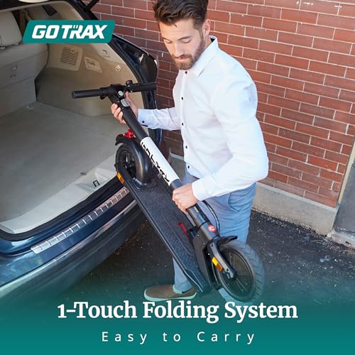 Image of Gotrax XR Elite Electric Scooter, 8.5 inch Honeycomb Tire, Max 18 Mile and 15.5Mph by 300W Motor, Bright Headlight and Taillight, Aluminum Alloy Frame and Cruise Control, Foldable Escooter for Adult Black