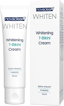 NovaClear Whitening T-Bikini Cream - 50ml - Effective Solution for Hyperpigmentation, Aging Spots, Skin Bleaching and Frickles