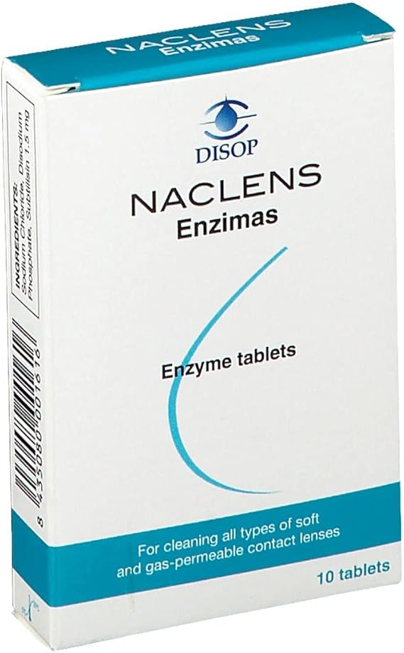 Naclens Lens Cleaner Enzymes. Removes Proteins from all Types of