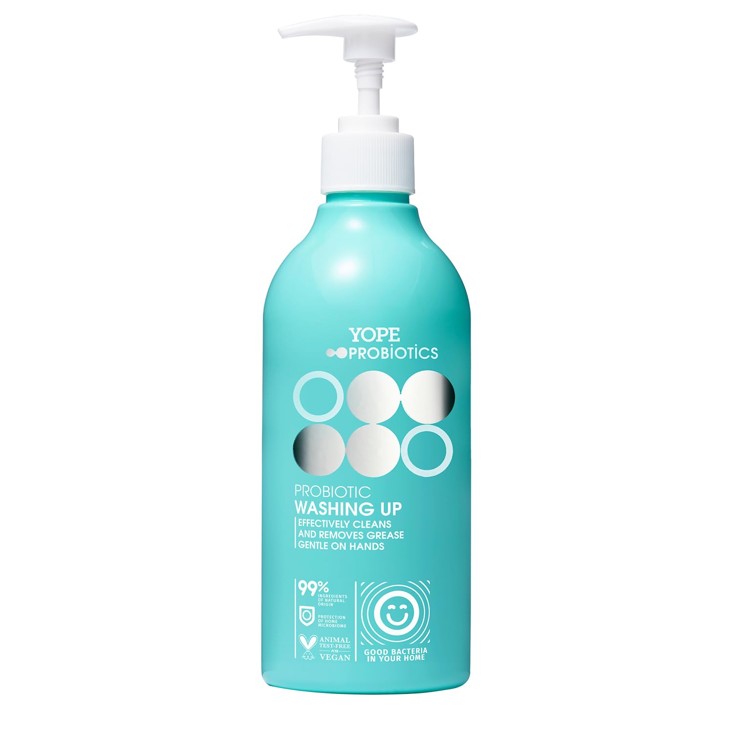 YOPE Natural Washing up Liquid | Concentrated | Vegan | Paraben Free & SLS Free | PROBIOTIC 500ml