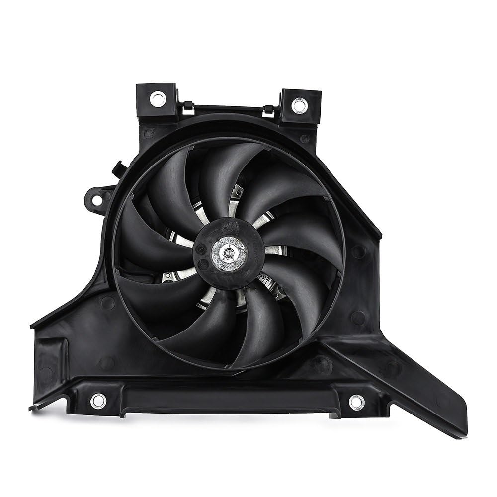 Wentylator silnika Wentylator chłodnicy silnika, chłodnica oleju motocyklowego, wentylator chłodnicy wody, pasuje do Kawasaki, pasuje do Ninja 400 Z400 2018-2023(Fan housing)