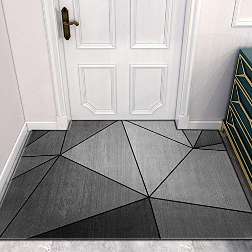 Moquettes ménage géométriques de qualité supérieure tapis d'entrée 80x120