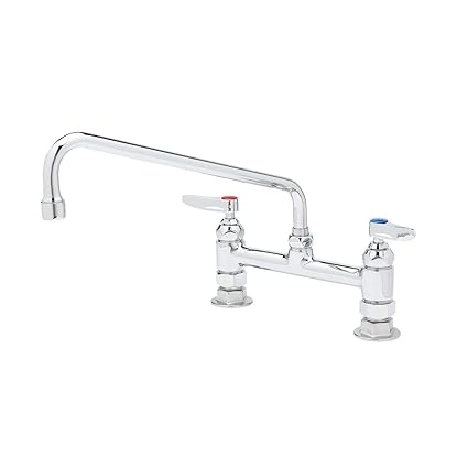 TS Brass B-0221 Deck Mount Fixing Faucet, Chrome