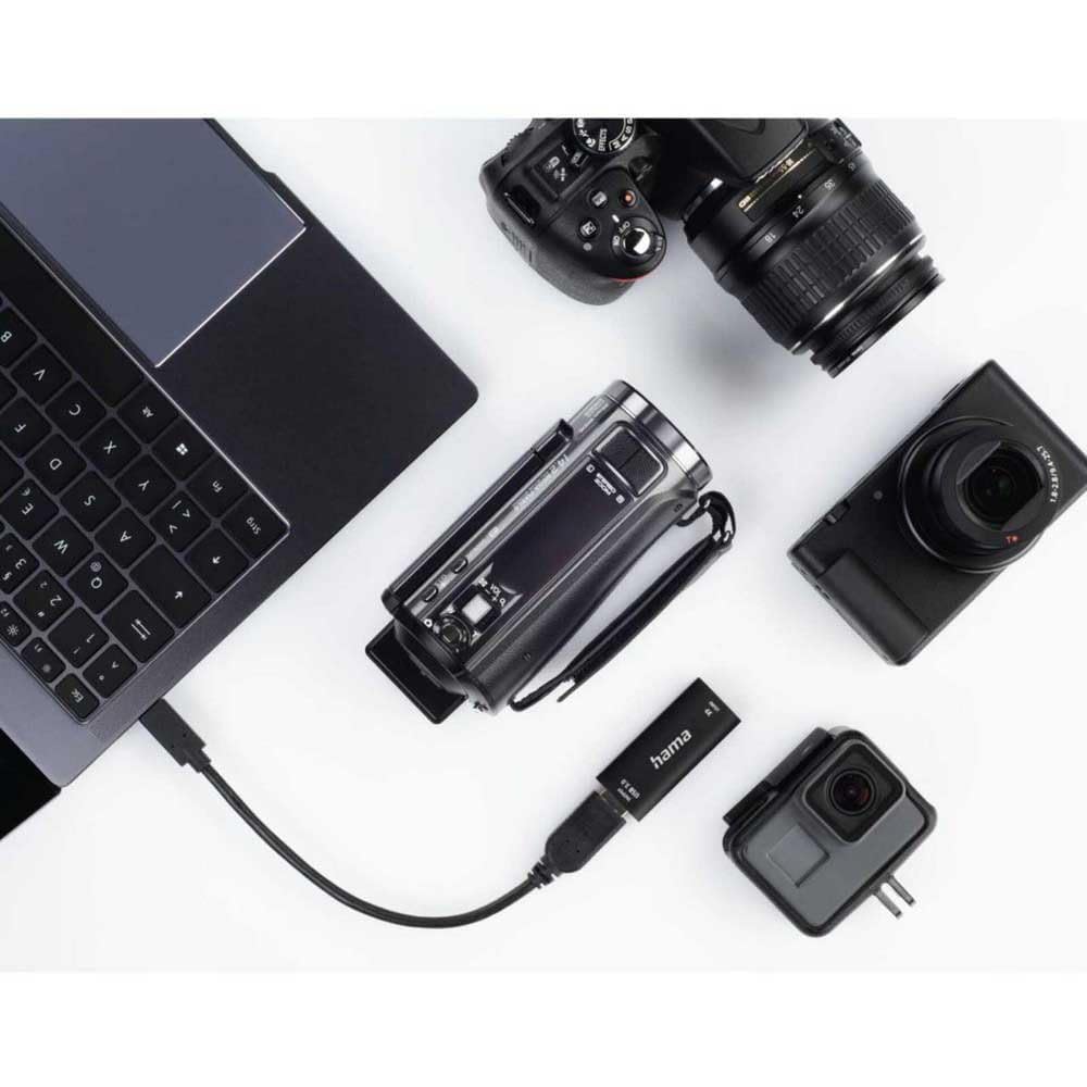 Hama Karta wideo 4K HDMI na USB 3.0 (do bezpośredniego nagrywania lustrzanek, kamkorderów lub Action Cam z komputerem, do podłączenia laptopa do streamingu na żywo, gier, wideokonferencji)