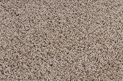 Alfombra de pasillo SOFFI Beige: pelo largo de 5cm y confort térmico para tu hogar 5